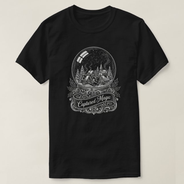 Camiseta The Victorian Snow Globe Edition (Frente do Design)