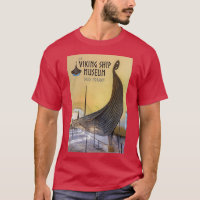The Viking Ship Museum Travel Poster
