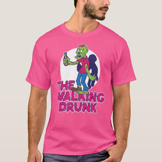 Camiseta The Walking Drunk (Frente)