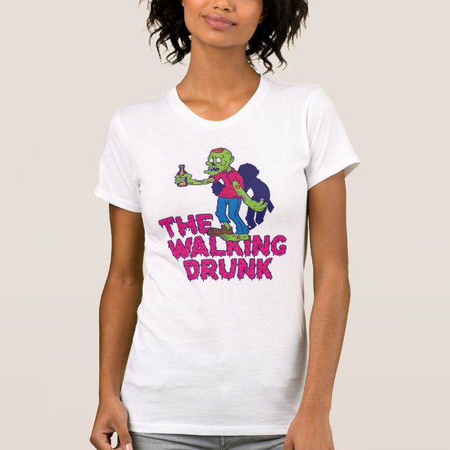 Camiseta The Walking Drunk (Frente)