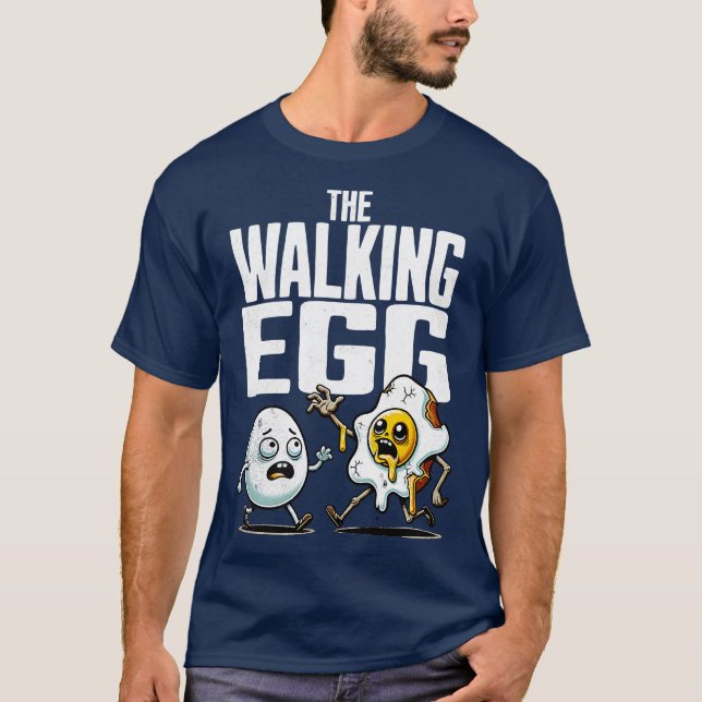 CAMISETA THE WALKING EGG (Frente)