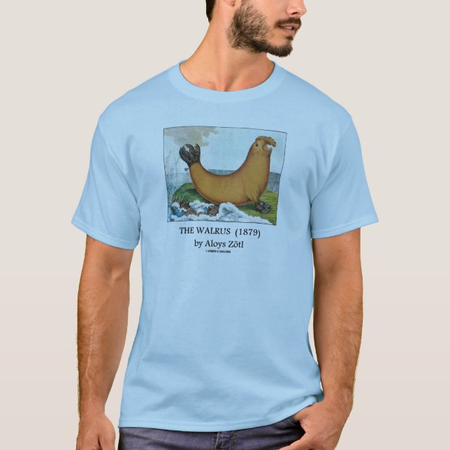Camiseta The Walrus (1879) apresentada por Aloys Zötl (Frente)
