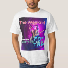 Camiseta The Weeknd Logo Inspired Stylish T-Shirt for Fans