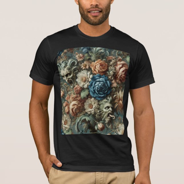 Camiseta The Whisper that Sharpened the Knife – Gothic Art (Frente)