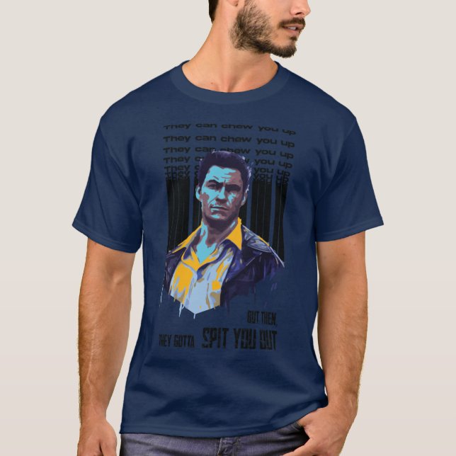 Camiseta The Wire jimmy mcnulty (Frente)