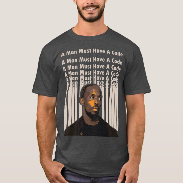 Camiseta The Wire Omar Little (Frente)