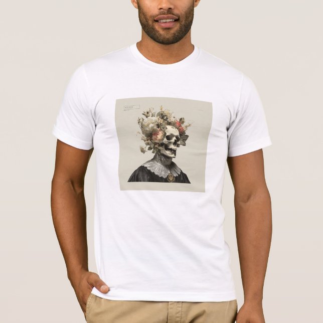 Camiseta The Withering Courtier – Gothic Fine Art (Frente)