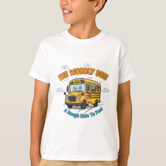 Camiseta The Wobbly Bus! - Funny School Bus
