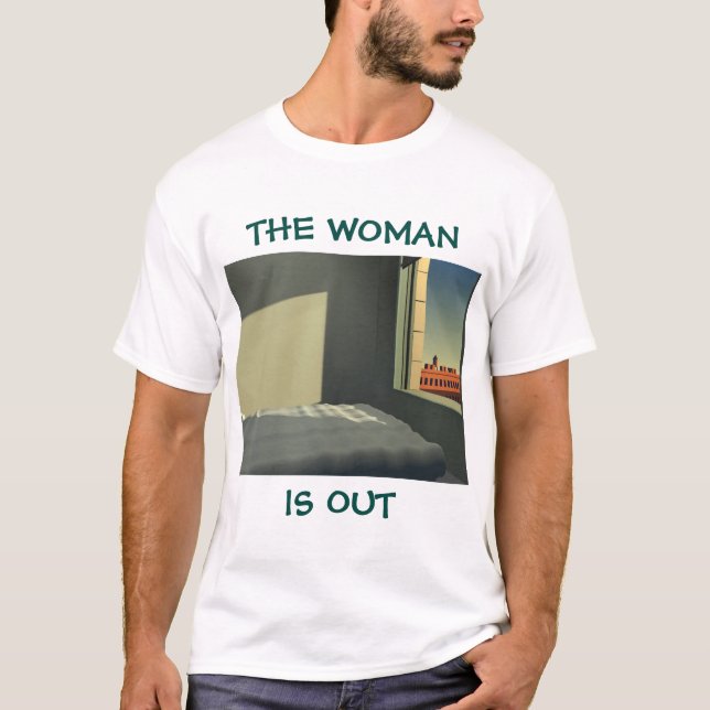 Camiseta The woman is out (Frente)