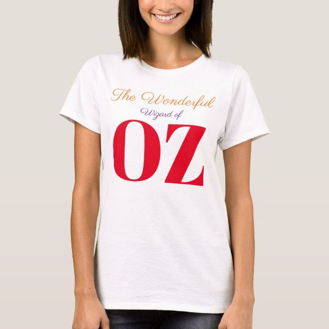 Camiseta The Wonderful Wizard of Oz (Frente)