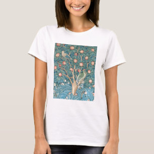 Camiseta The Woodpecker Tapestry, detail of the woodpeckers