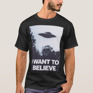 Camiseta The XFiles Eu Quero Acreditar engraçado