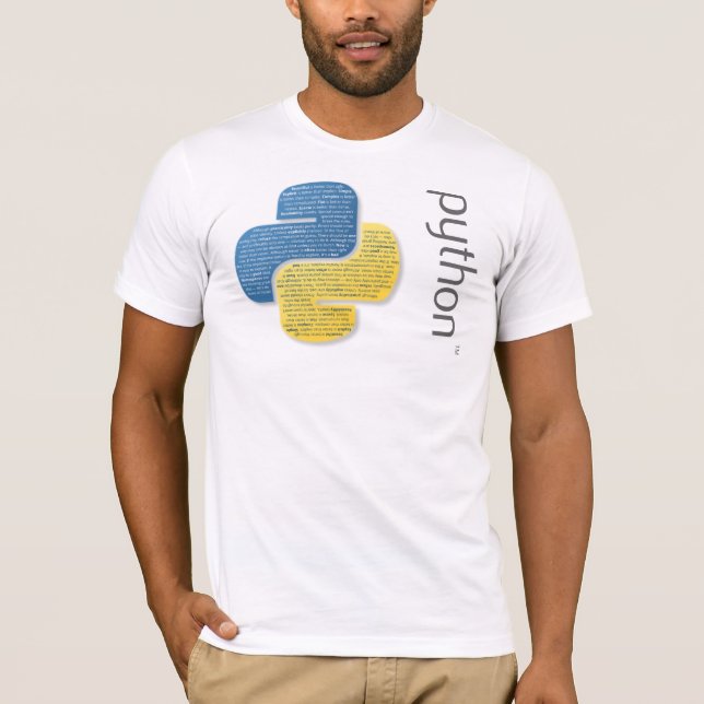 Camiseta The Zen of Python (Frente)