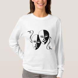 Camiseta Theatre Masks Art Shirt