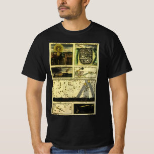 Camiseta Theatrum Cometicum Cometas por Stanislaw Lubieniec