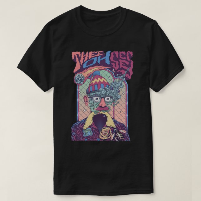 Camiseta THEE OH SEES band Essential T-Shirt (Frente do Design)