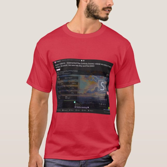 Camiseta theez VINXIS Sidetracked Day Infinity Inside HDHR  (Frente)