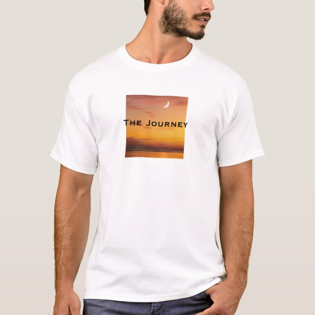 Camiseta thejourneycdcover, a viagem (Frente)