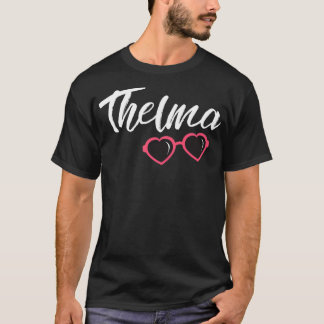 Camiseta Thelma Pink Glasses Cute Matching Best Friends