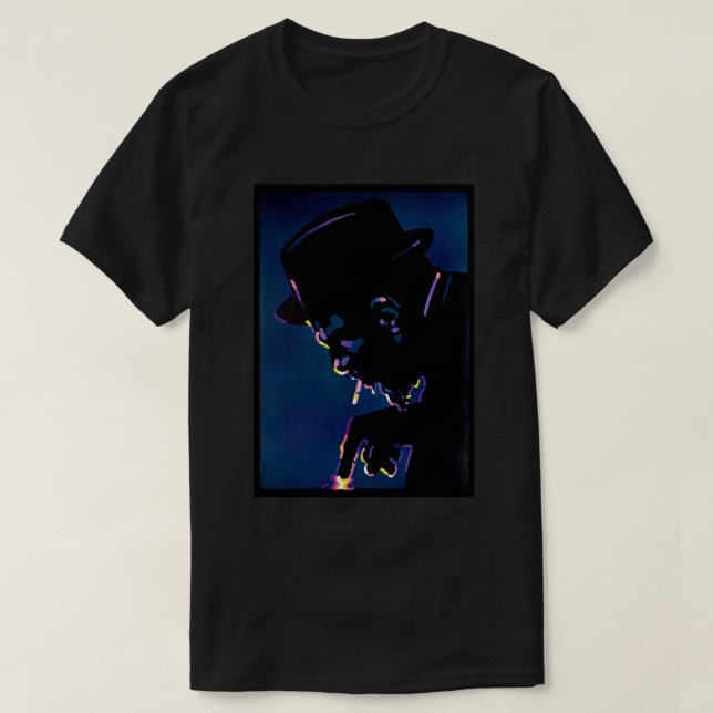 Camiseta Thelonious Monk Illustrated (Frente do Design)