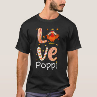 Camiseta Theme Love Poppi Feliz Dia da Turquia Que