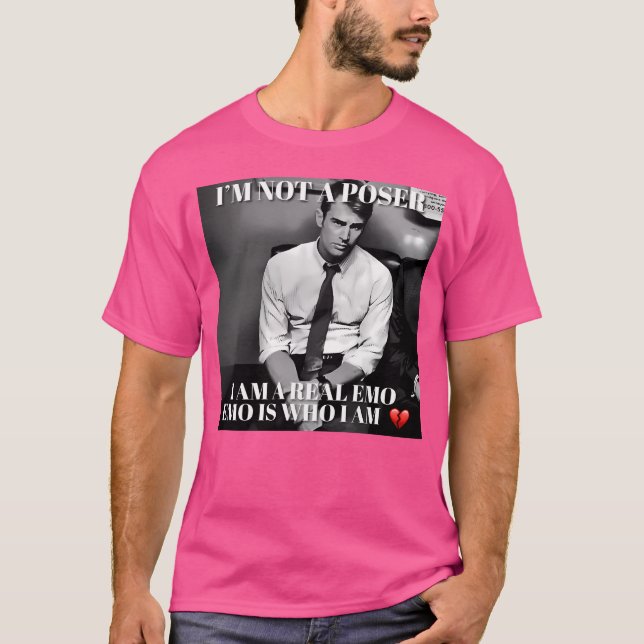 Camiseta Theo James Emo (Frente)