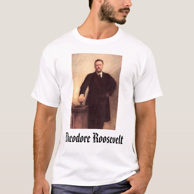 Camiseta Theodore Roosevelt, (Frente)
