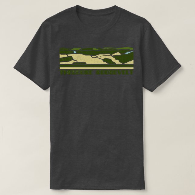 Camiseta Theodore Roosevelt US National Park Gift Theodore (Frente do Design)