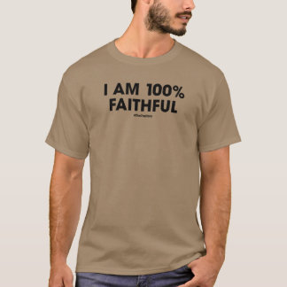 Camiseta Theraitors I Am 100 Faithful percentheTraitors fri