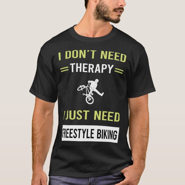 Camiseta Therapy Freestyle Biking Biker (Frente)