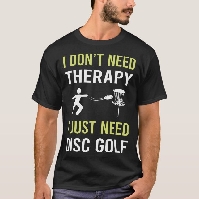 Camiseta Therapy Golf Golfing Golfer (Frente)