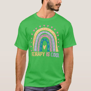 Camiseta Therapy is cool mental health awareness month end 