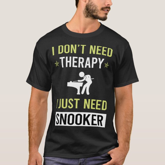 Camiseta Therapy Snooker (Frente)