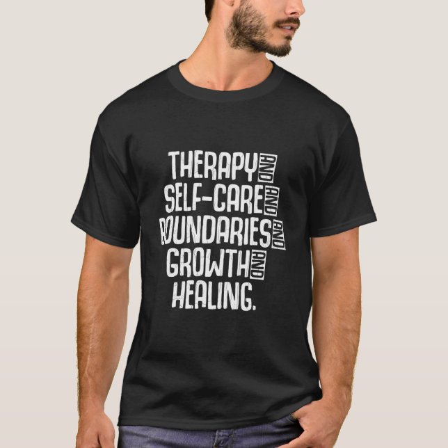 Camiseta Therapy Tal Health Awareness (Frente)