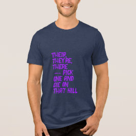 Camiseta There, Their / Your, You're