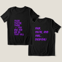 Camiseta There, Their / Your, You're