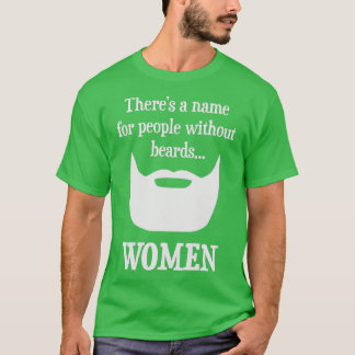 Camiseta Therex27s é um nome para Pessoas sem barba MULHERE