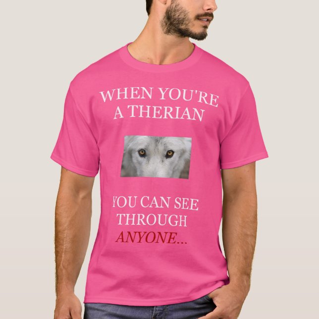 Camiseta Therian Wolf Eyes (Frente)