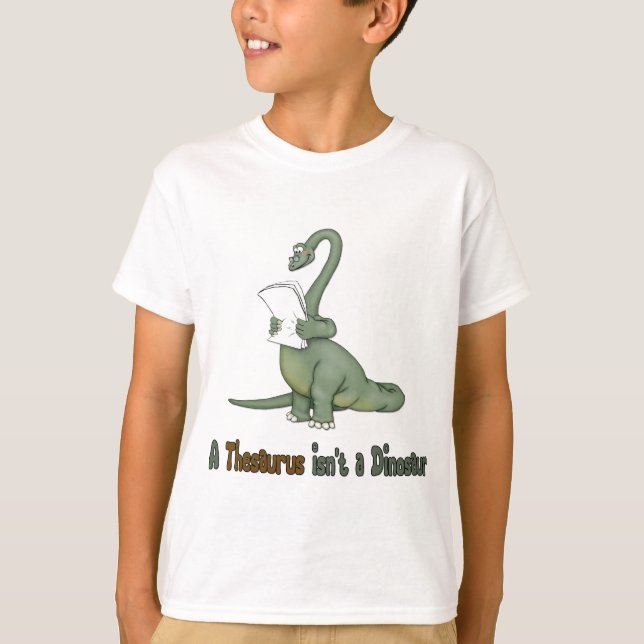 Camiseta Thesaurus Dinossaur (Frente)