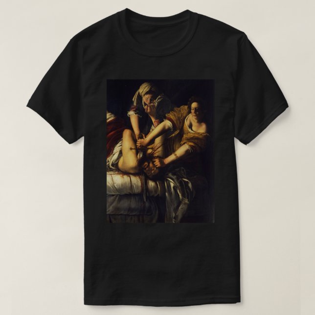 Camiseta These Hoes Ain&x27;t Loyal Judith Beheading Holofe (Frente do Design)