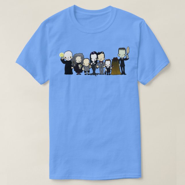 Camiseta Theyx27re assustador e eles27re kooky (Frente do Design)