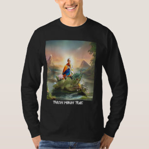Camiseta Thich Minh Tue Embaixador Espiritual do Vietnamita