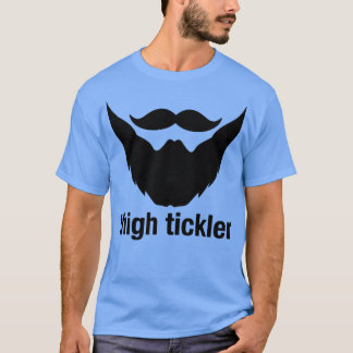Camiseta Thigh Tickler Engraçado Beard Design