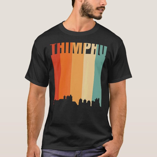 Camiseta Thimphu Skyline (Frente)