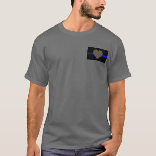 Camiseta Thin Blue Line - Para Quem Serve