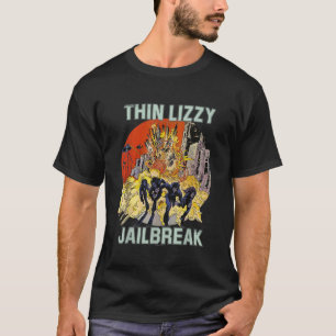 Camiseta Thin Lizzy Jailbreak Explosão