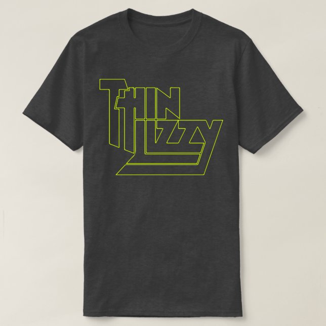Camiseta Thin Lizzy Limão Fanart (Frente do Design)