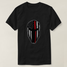 Camiseta Thin Red Line Spartan Helmet T-Shirt
