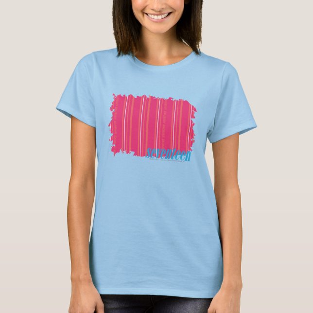 Camiseta Thin Stripes Magenta 2 (Frente)