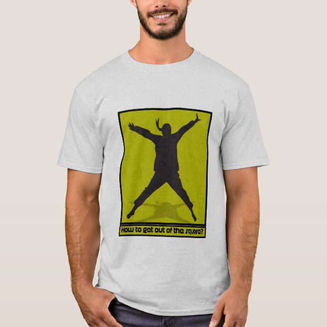 Camiseta Think out of square (Frente)